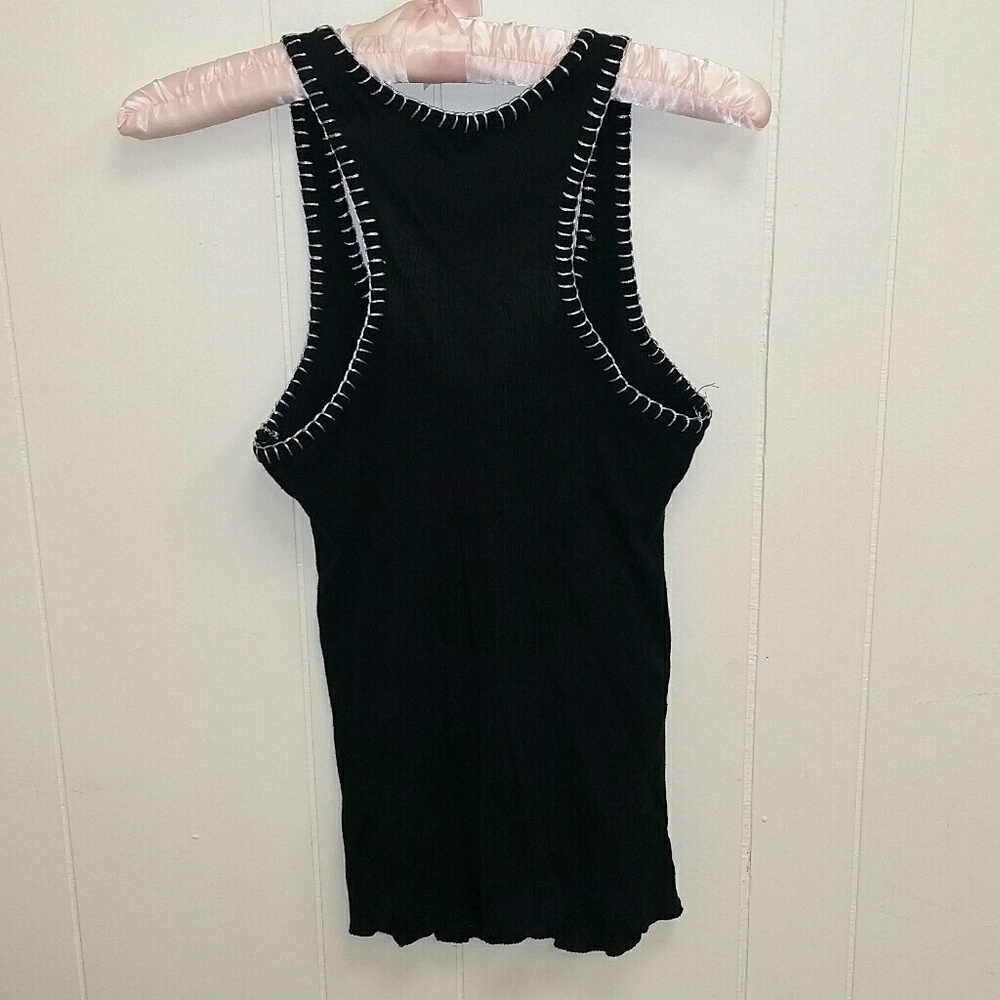 SOLD Guess gem tank top, silver embellishments,S - Picture 5 of 7